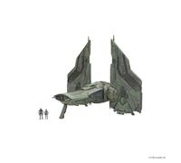 Jazwares Star Wars™ Micro Galaxy Squadron The Hex - 9-Inch Vehicle | Rotating Wings and Cockpit plus Two 1-Inch Micro Figure Accessories