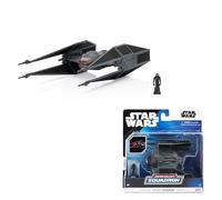 Jazwares Star Wars Micro Galaxy Squadron TIE Silencer - 5-Inch Vehicle with 1-Inch Micro Figure