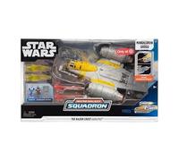Jazwares Star Wars: The Mandalorian - Deluxe Vehicle (8" Vehicle & 2 Figure) - Razor Crest Microgalaxy