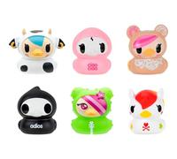 Jazwares tokidoki™ Duckz 6 Pack - Ciao Ciao, Mozzarella, SANDy, Adios, Donutella, & Stellina - Officially Licensed tokidoki™ Product from Ages 5+