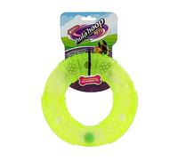 Jazwares Wham-O Pets Chewla-Hoop Treat Dispenser - Boredom Buster, Mentally Stimulating, Challenging Interactive Dog Toy