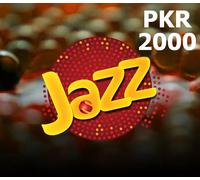 Jazz 2000 PKR Mobile Top-up PK