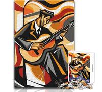 Jazz And Art Harmony 1000 Jigsaw Puzzle Cognitive Development Fun Game Special Thoughtful Celebration Present Size 50x75cm