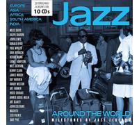 JAZZ AROUND THE WORLD- JOHN COLTRANE,CLAUDE LAKEY,TITO PUENTE 10 CD NEW