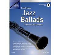 Jazz Ballads - 14 Famous Jazz Ballads - Schott Clarinet Lounge - Clarinet - ( ED 21606D ): 16 ballades de jazz célèbres. Vol. 1. clarinet.