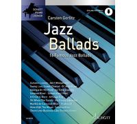 Jazz Ballads piano (intermediate) with Online material 16 Famous Jazz Ballads Sc