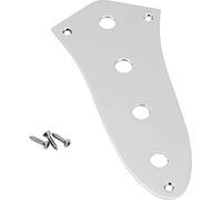 Jazz Bass Control Plate Potentiometer Shifter Circuit Board, Chrome