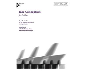Jazz Conception Piano piano (intermediate - advanced) Snidero with Online materi
