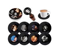 Jazz Divas 8Pcs Coaster Tin Set