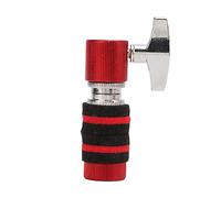 Jazz Drum Clutch Metal Anti Sturdy Hi Hat Cymbal Easy Install (Red)
