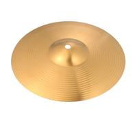 Jazz Drum Cymbal for Drum Kit, Alloy Brass Golden, Sound | Impact Resistant, Sturdy against Deformation, for Drummers and Percussionists, Creative Drum Accessory