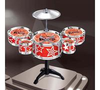 Jazz Drum Kit Educational Percussion Simulation Instrument for Early Education Christmas Birthday Gift