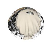 (Jazz drum) Print Double Layer Waterproof Shower Cap for Long Hair - Reusable Bath Hair Protection with Elastic Band for Women Travel.