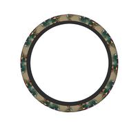 Jazz Drum Print Functionality Car Steering Wheel Protector Non-Slip Practical Cars Trucks Accessory