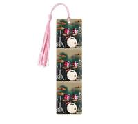 Jazz Drum Printing 5 Pcs Wood Bookmark,Cute Bookmarks,Label Ornament for Decor Crafts,Decorations for Reading