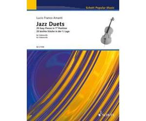 Jazz Duets Vol. 1 2 cellos (easy - intermediate) Amanti 25 Easy Pieces in 1st Po
