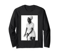 Jazz Gospel Singer Nina Simone Duffy Archive Photography Long Sleeve T-Shirt