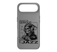 Jazz Grim Reaper Spooky Skeleton Case for iPhone Air
