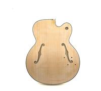 Jazz Guitar Body Is Made Of Solid Wood With Maple Plywood On The Back And Side Panels(B)