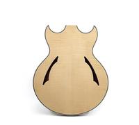 Jazz Guitar Body Is Made Of Solid Wood With Maple Plywood On The Back And Side Panels(G)