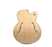 Jazz Guitar Body Sound Barrel Spruce Plywood Panel Maple Plywood Back