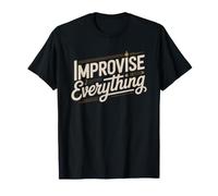 Jazz Guitarist Improvisation Life Acoustic Guitar Improv T-Shirt