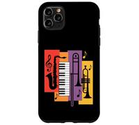 Jazz Instruments Saxophone Piano Trumpet Trombone Case for iPhone 11 Pro Max
