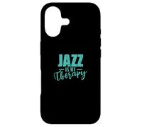 Jazz is my Therapy Music Saxophone Case for iPhone 17