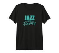 Jazz is My Therapy Music Saxophone Premium T-Shirt
