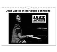 Jazz Ladies in the old forge UK-Version (Wall Calendar 2026 DIN A4 Landscape), CALVENDO 12 Month Wall Calendar