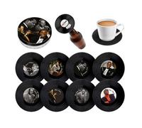 Jazz Legends 8Pcs Coaster Tin Set