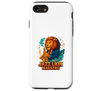 Jazz Lion Maestro Saxophone Art Case for iPhone SE (2020) / 7/8