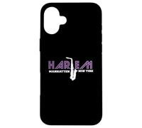 Jazz Music Lovers Harlem Manhattan Musicians Graphic Case for iPhone 16 Plus