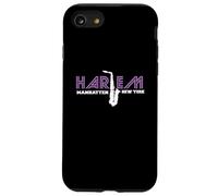 Jazz Music Lovers Harlem Manhattan Musicians Graphic Case for iPhone SE (2020) / 7/8