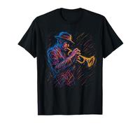 Jazz Musician Trumpet Player Artistic Music Jazz Lover T-Shirt