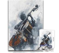 Jazz Nights Vibes 1000 Piece Jigsaw Puzzle for Teenagers Interactive Logical Thinking Game Ideal Memorable Occasion Gift Size 38x52cm