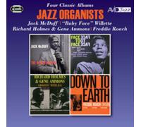 Jack McDuff;'Baby Face' Willette;Richard Holmes & Gene Ammons;Freddie Roach - Jazz Organists - Four Classic Albums (The Honey Dripper / Face To Face / Groovin' With Jug / Down To Earth)