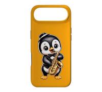 Jazz Penguin Musical Designs Case for iPhone Air