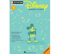 JAZZ PLAY ALONG VOLUME 10 DISNEY CLASSICS BFLATINST BOOK/CD