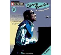 JAZZ PLAY ALONG VOLUME 52 STEVIE WONDER ALL INSTRUMENTS BOOK/CD (Hal Leonard Jazz Play-Along)