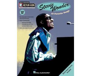 JAZZ PLAY ALONG VOLUME 52 STEVIE WONDER ALL INSTRUMENTS BOOK/CD (Hal Leonard Jazz Play-Along)