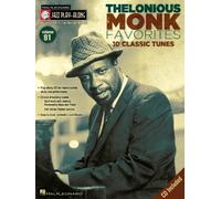 Jazz Play-Along Volume 91 Thelonious Monk Favorites All Inst Bk/Cd (Hal Leonard Jazz Play-Along)