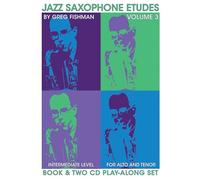 Jazz Saxophone Etudes Vol 3 Book Cds Fis