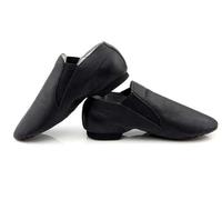 Jazz Shoes 1st Layer Slip On Jazz Dance Shoes Women Ballet Jazzy Dancing Excercise Gym(Black,39)