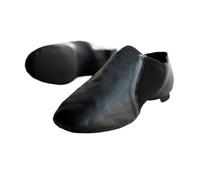 Jazz Shoes Slip On Dance Jazz Dancing Shoes Child Adult Women Men Belly Modern Ballet Gym Jazzy Sneakers(Black,42)