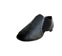 Jazz Shoes Women Dance Men Stretch Boots Slip On Sneaker(Black,41)