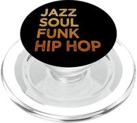 Jazz Soul Funk Hip Hop African American Pride Music Lover PopSockets PopGrip for MagSafe