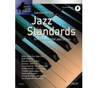 Jazz Standards piano (easy - intermediate) with Online material The 16 Most Beau