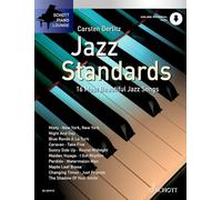 Jazz Standards - The 16 Most Beautiful Jazz Songs - Schott Piano Lounge - Piano - ( ED 20741D ): The 16 Most Beautiful Jazz Songs. piano.