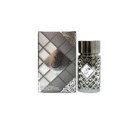 Jazzab Silver by Lattafa Ard Al Zaafaran - Men's 100ml Eau de Parfum, Oriental Woody with Fresh-Spicy Amber & Woods